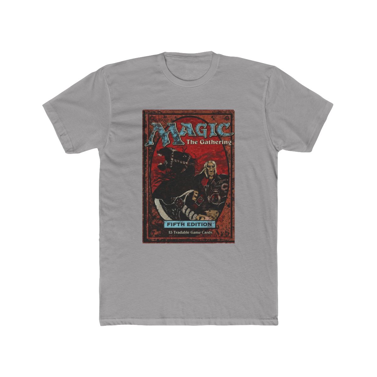 Magic: The Gathering Retro Fifth Edition Card T Shirt Red - Official T-Shirts merchandise